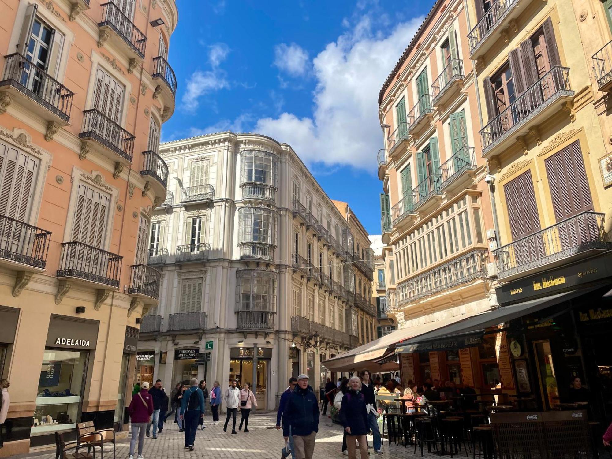 Estudio En El Centro De Málaga Exterior foto